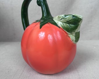 Vintage Peter Potter Pumpkin Pitcher Jug Carafe Collectable
