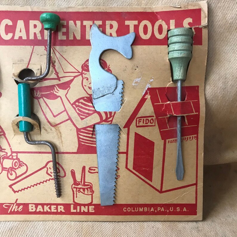 carpenter tools toy set