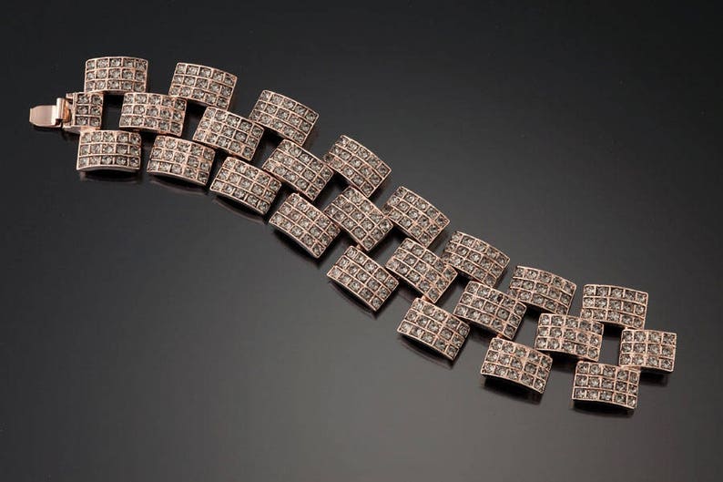 Crystal Link StatementBracelet image 1