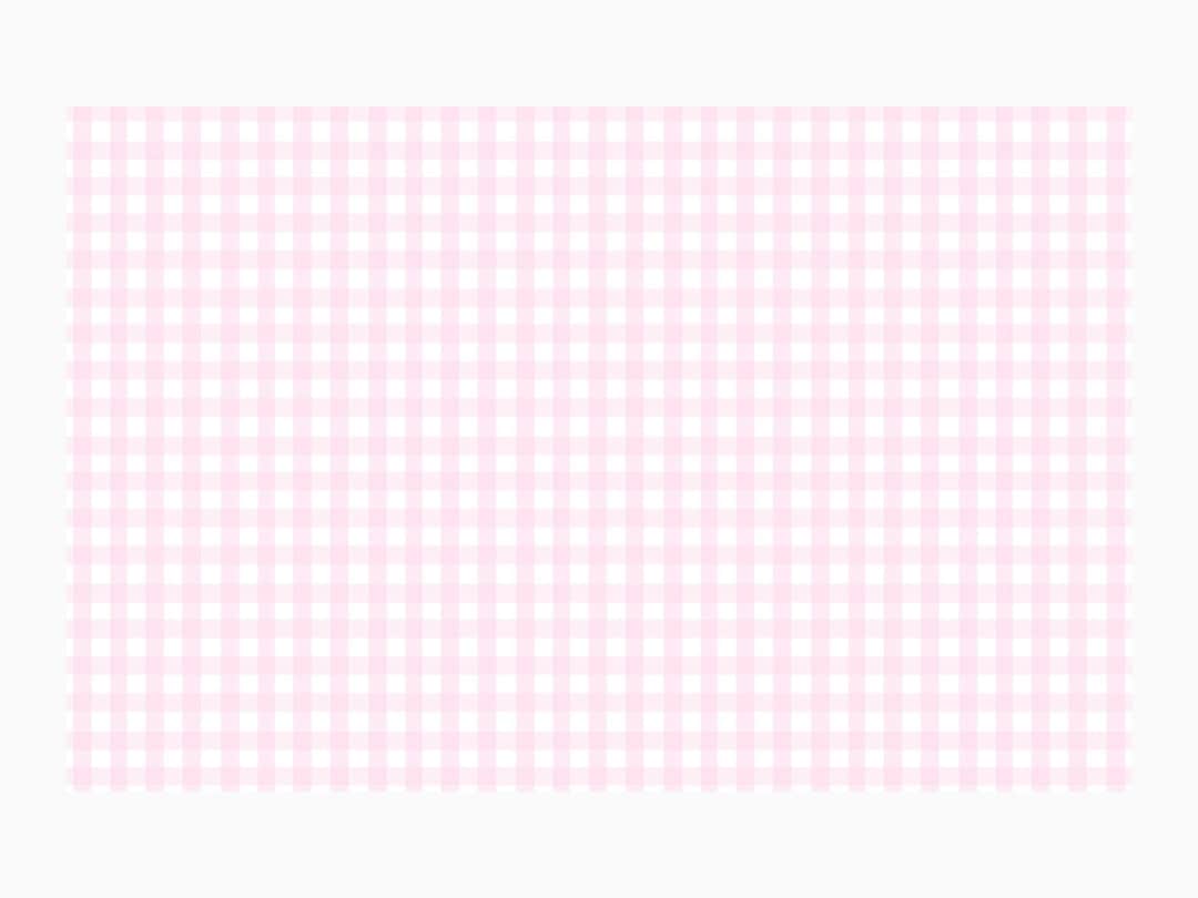 Light Pink Gingham Placemats, Girl Baby Shower Placemats, Girl Birthday