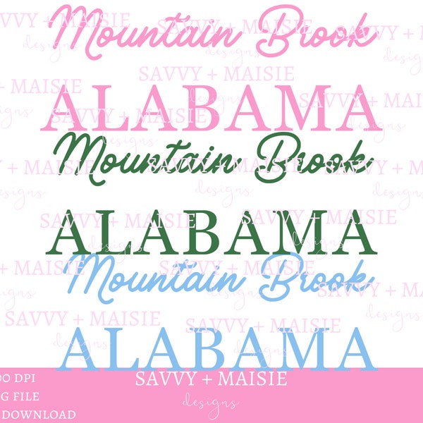 Mountain Brook Alabama PNG, Alabama Town PNG, Birmingham AL Clip Art