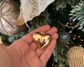 Polished Heart Locket in 14K Gold