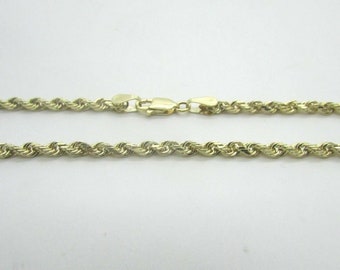 14k 3 Gram Necklace - Etsy