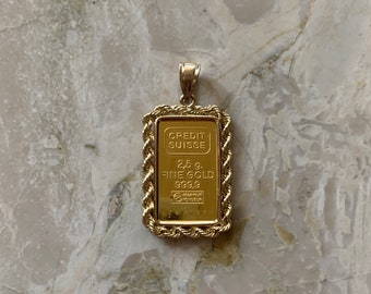 24K Pretty Yellow Gold Credit Suisse 