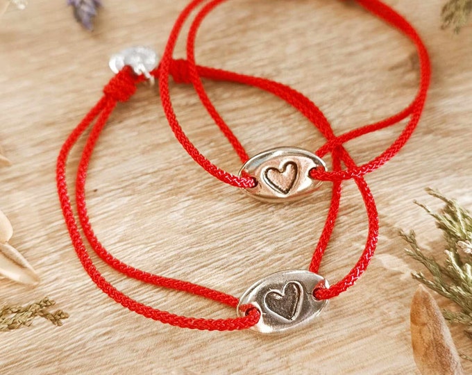 Duo of bracelets to say I love you - size and color of your choice