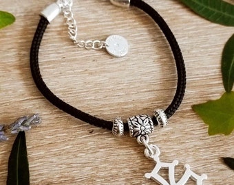 Occitan Cross Bracelet - With Paracord cord ø3mm - color of your choice