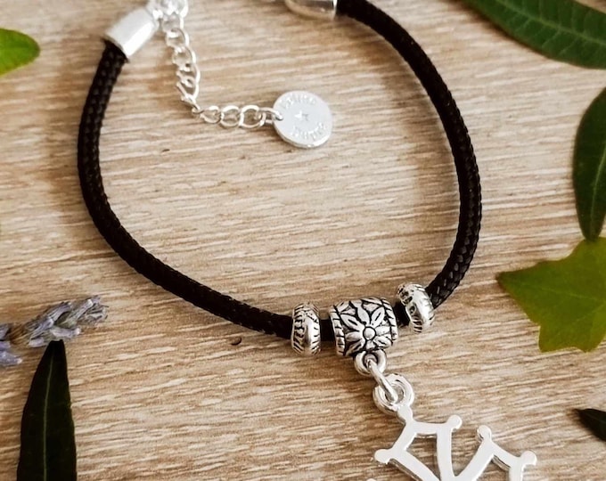 Occitan Cross Bracelet - With Paracord cord ø3mm - color of your choice