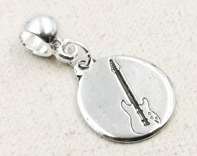 Charm's "Guitare" silver finish 925 - 18mm