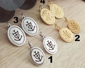 Camargue Cross earrings - model, size and finish of your choice
