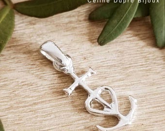 Camargue Cross Pendant - With or without chain - Made in France