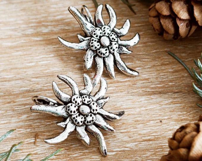 Edelweiss earrings - model of your choice
