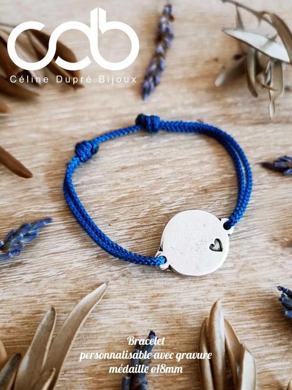 Cadeau de noël pour sa femme bracelet personnalisé Je t'aime