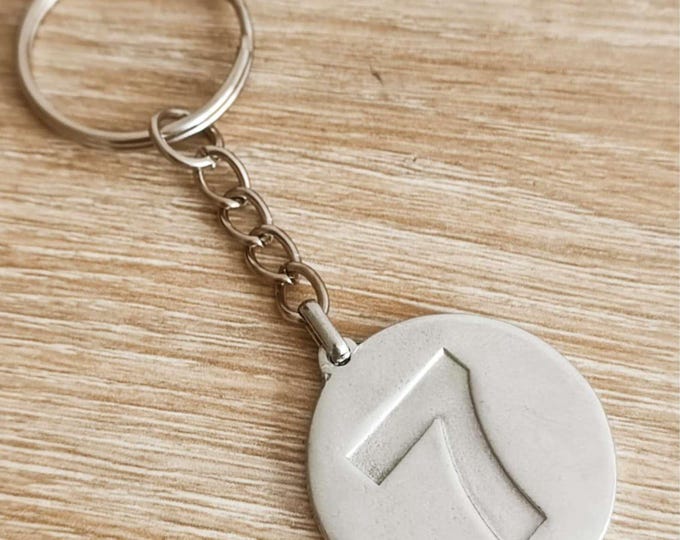 Tinplate key ring - 7 - Wool Wedding