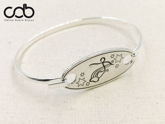 Surf Porte cl/és /ø30mm en /étain finition argent 925