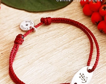 Camargue Cross Bracelet - Oval 8x16mm - size and color of your choice