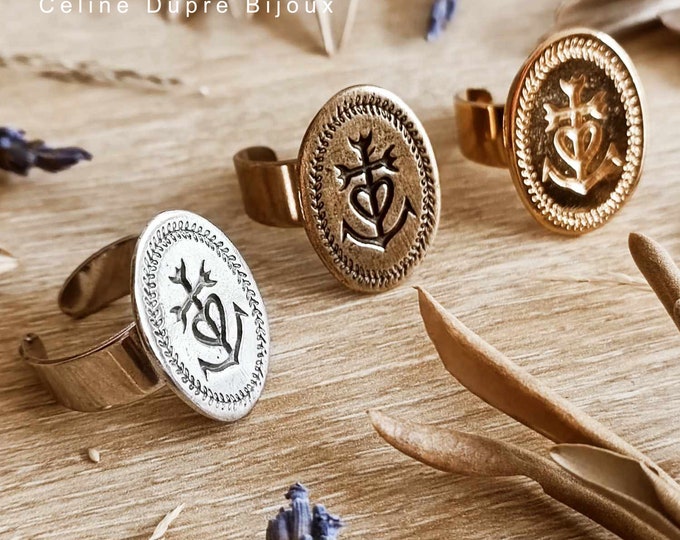 Camargue Cross Ring - different models and finishes to choose from