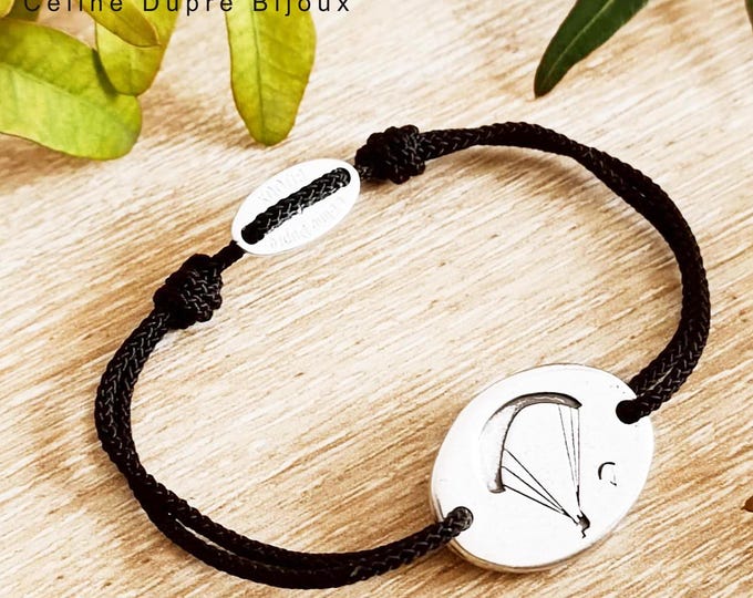 Paragliding Bracelet - Oval 18x25mm - Made in France