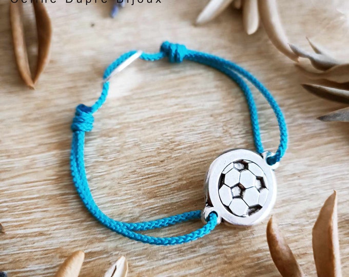 Handcrafted Football Bracelet – Handmade in France