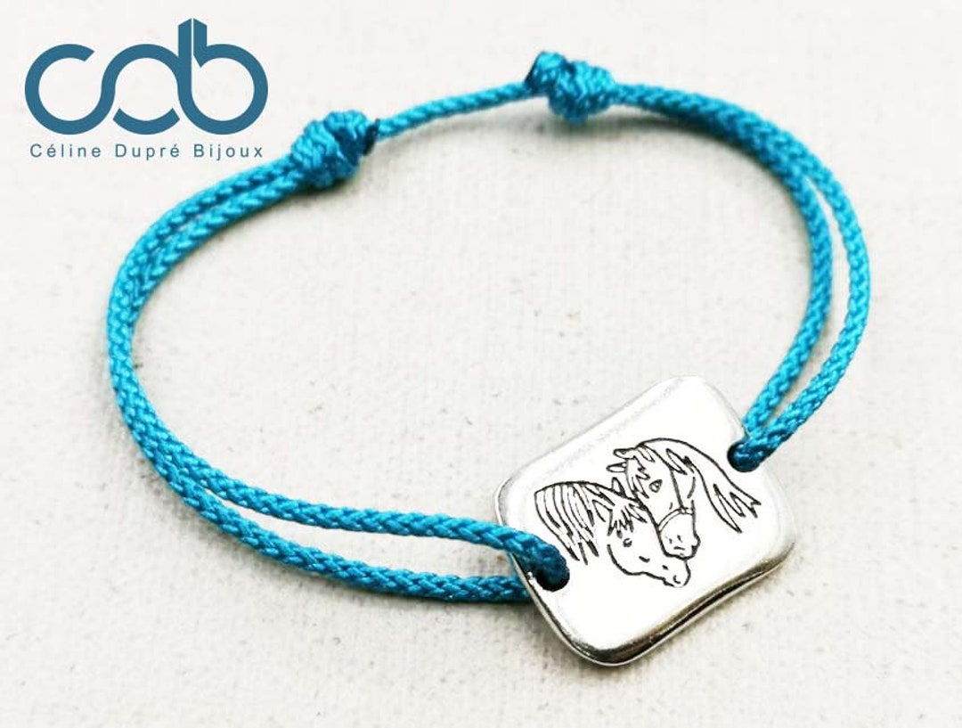 Bracelet Cheval Amitié 2 Parties