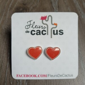 Heart earrings