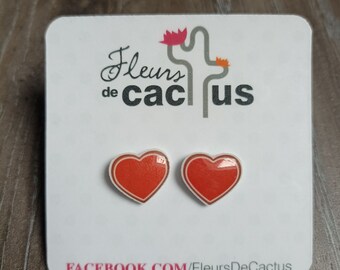 Heart earrings