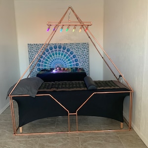 Copper Therapy Lights Copper Pyramid Stand. (Stand Only)