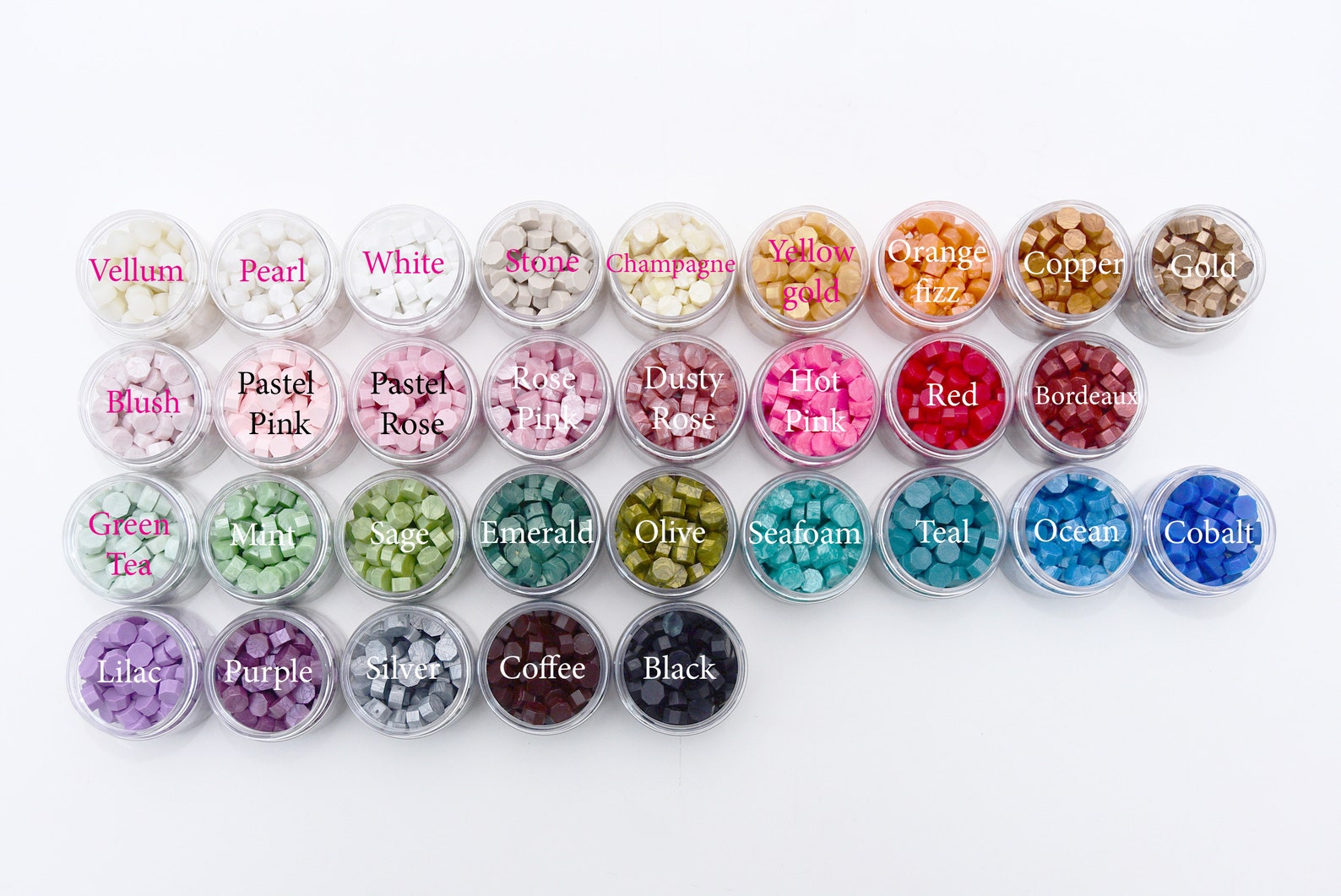 Wax beads 100pc choose your colour/s. Sealing wax to use Etsy