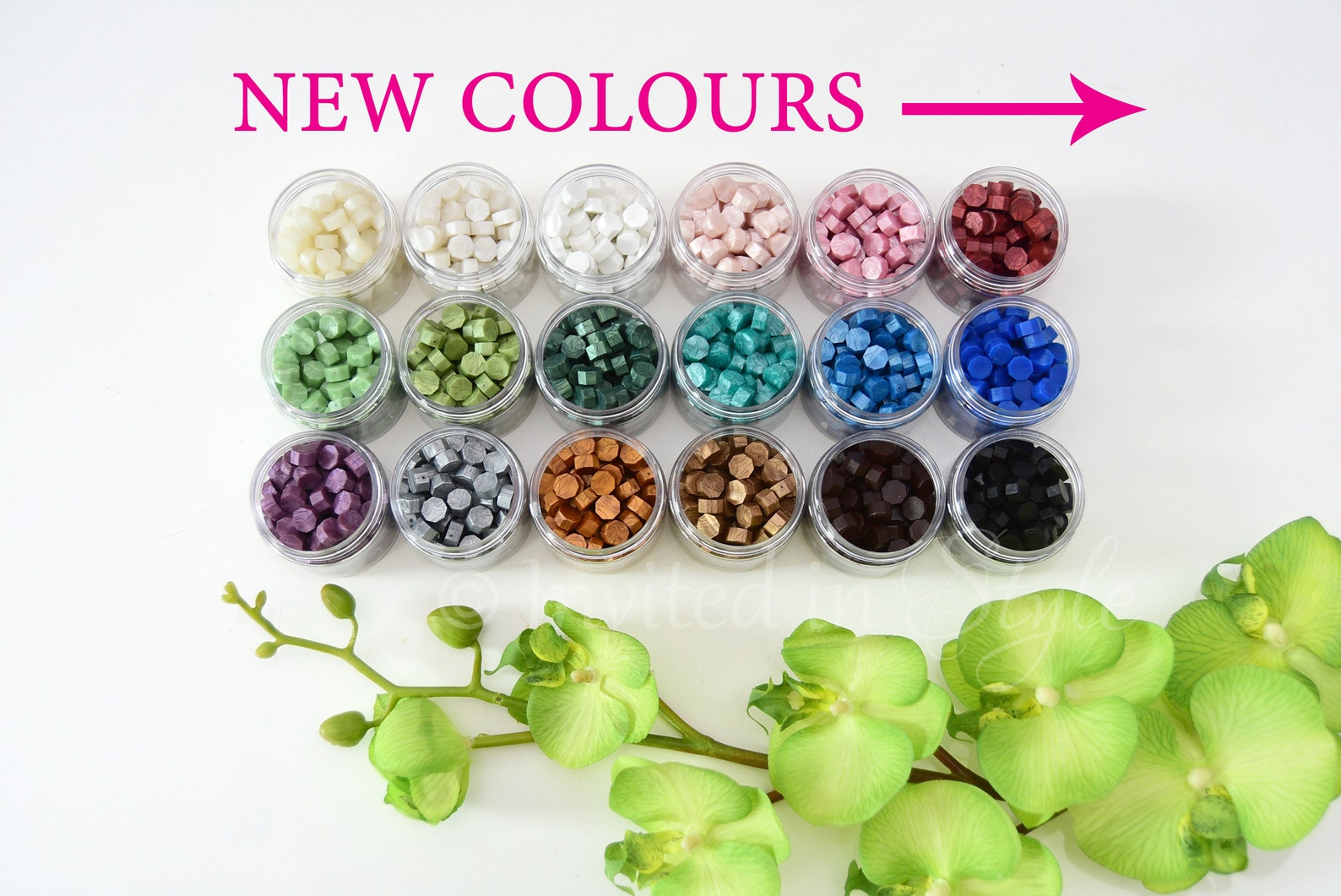 Wax beads 100pc choose your colour/s. Sealing wax to use Etsy