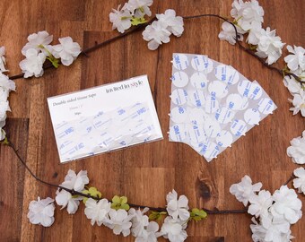 Double sided tape for Wax Seal Stickers. Adhesive backing for wax seals. Various pack sizes.