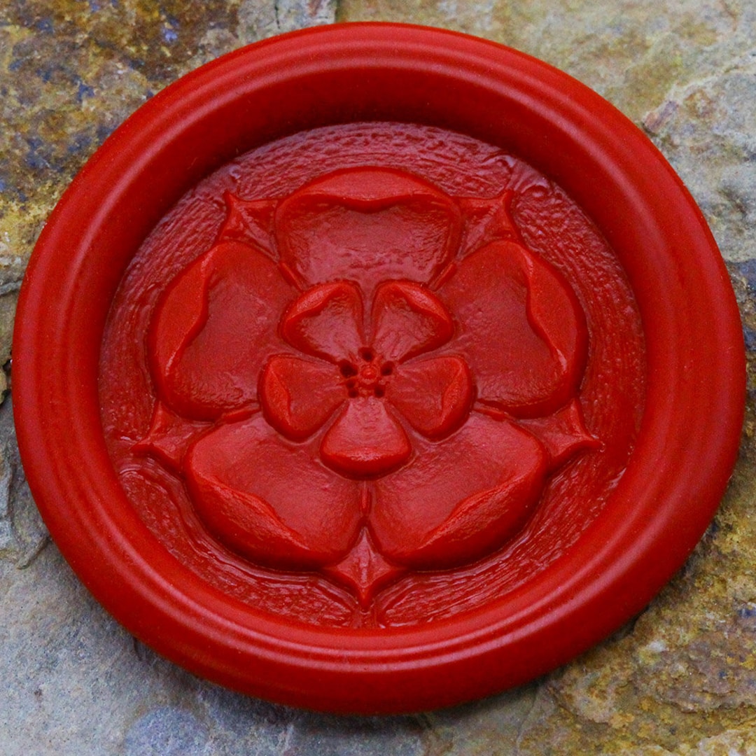 Tudor Rose Wax Seal Stamp Set