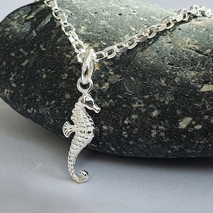 Seahorse Bracelet 925 Sterling Silver, Gift for Girls, Jewellery Gift for Women, Seahorse Jewellery Gift, Seahorse Gift