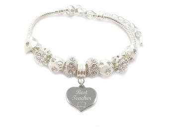 pandora teacher bracelet