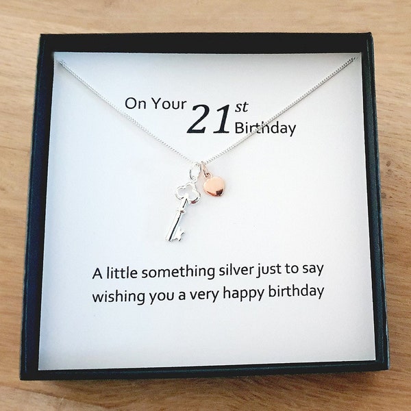 21st Birthday Key Etsy