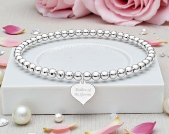 MILOR Bracciale Donna Argento 925 Con Ciondolo A Goccia - Regalo Ideale Per Compleanno, Festa Della Mamma O Anniversario - Gioiello Elegante Made In Italy