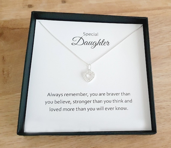 A LITTLE | SPECIAL DAUGHTER | Silver | Necklace | 18