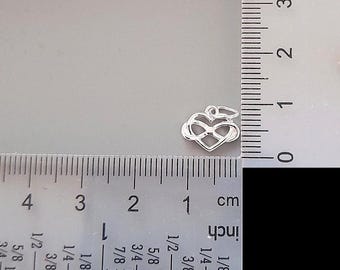 Collana Con Ciondolo Cuore Infinito – Regalo Di Laurea Per Lei – Gioiello Significativo Per Figlia, Studentessa O Insegnante – Catena 45,7 Cm + 5 Cm - 5