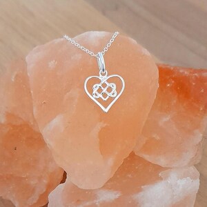 Granddaughter Gift | Sterling Silver Infinity Knot Necklace | Personalised Jewellery Gift