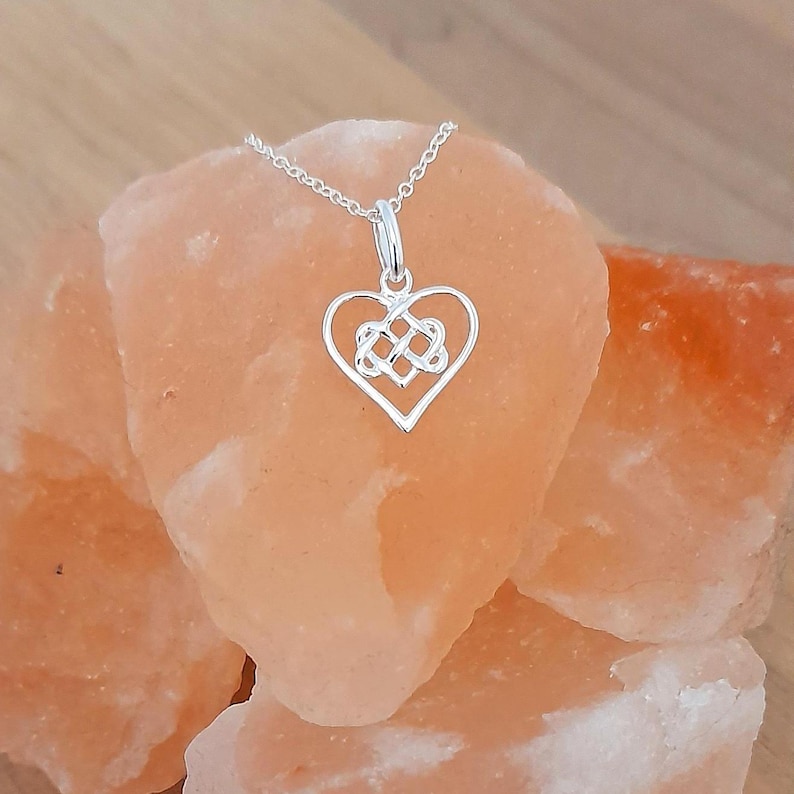 Granddaughter Gift | Sterling Silver Infinity Knot Necklace | Personalised Jewellery Gift