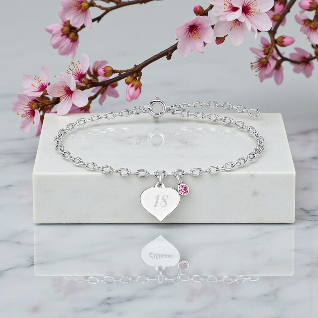 1 Pezzo Braccialetto A Catena Sottile In Argento 925 Con Incastonato Splendente Colorato Elegante Catena A Mano | SHEIN ALIA