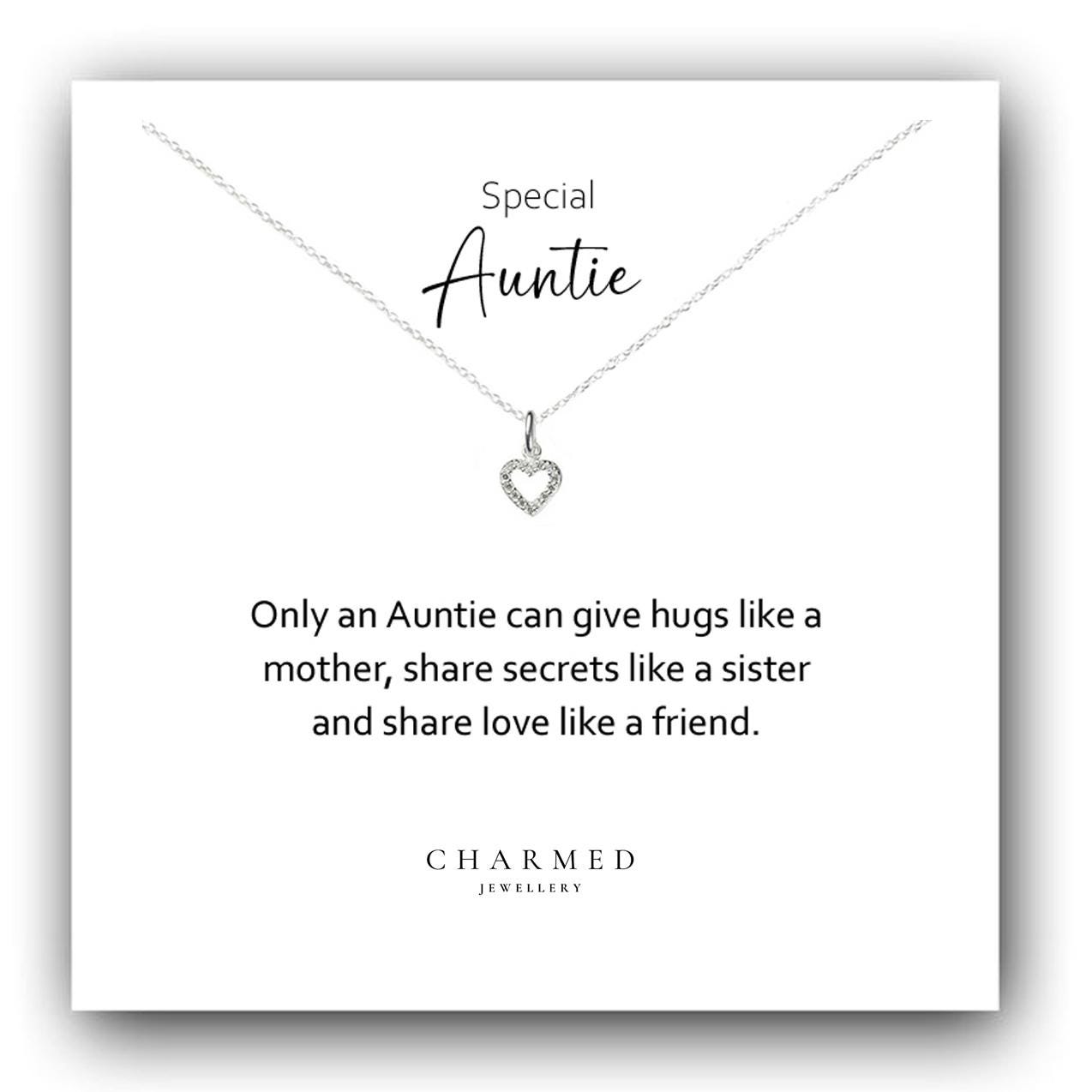 Collana Regalo Per Zia Con Incisione "Sempre Mia Zia, Per Sempre Mia Amica" - Acciaio Inox, Da Nipote - 4