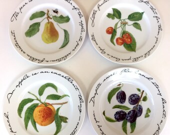 Wlliams-Sonoma "Orchard Suite" (4) SALAD PLATES