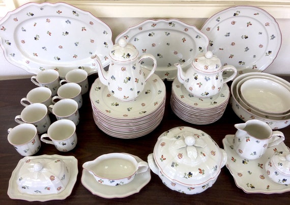 Bowls Home Living Villeroy Boch Petite Fleur Salad Or Dessert Or Bread Plate 8 14 Inches Darling Rustic French Country Style In Colorful Floral Pattern