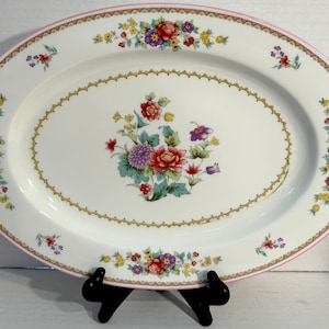 Mikasa Bone China &quot;Cheshire&quot; 15&quot; OVAL PLATTER
