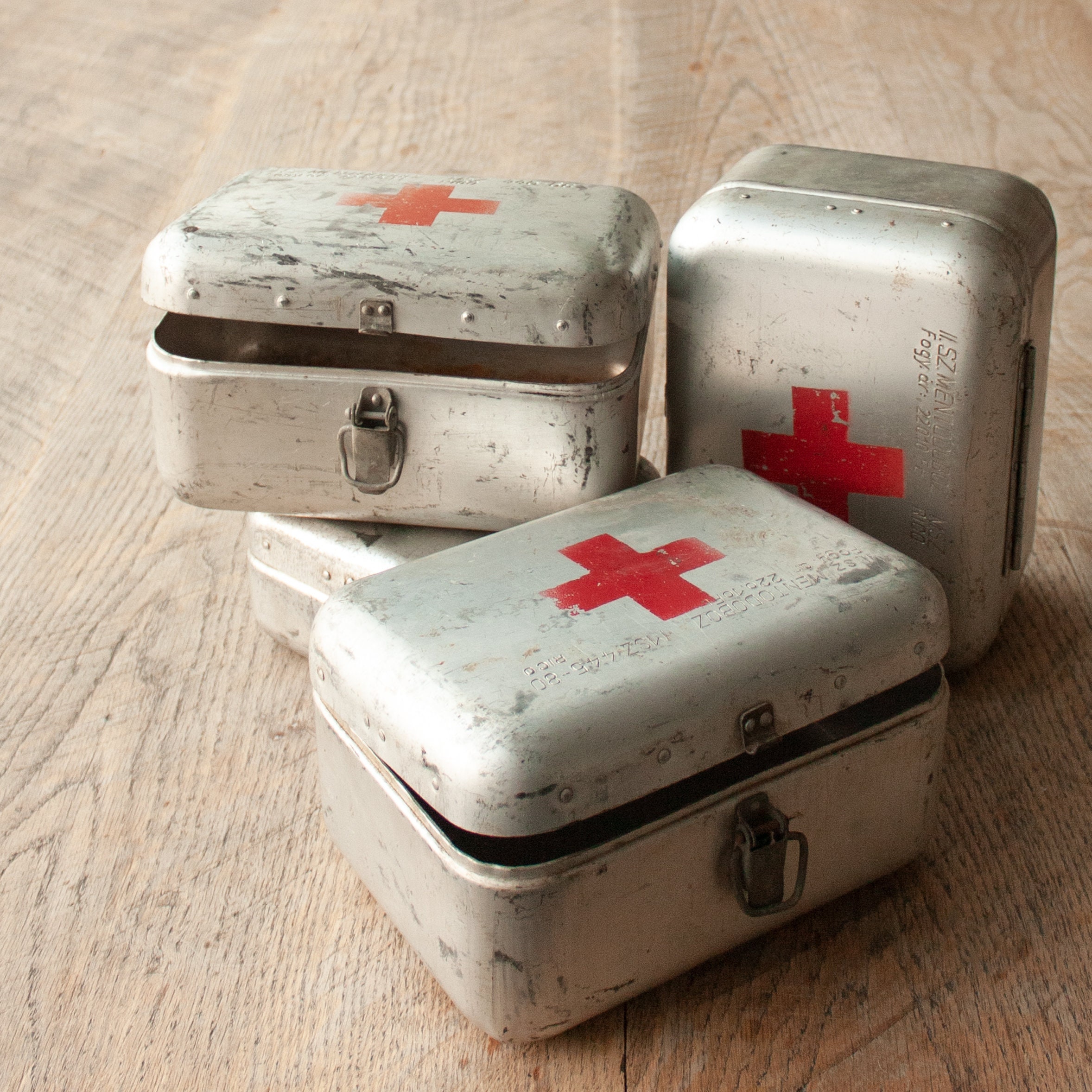 Vintage First Aid Storage Tin - Etsy