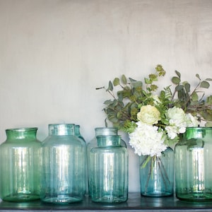 Vintage Glass Hungarian Pickling Jar Vase image 10