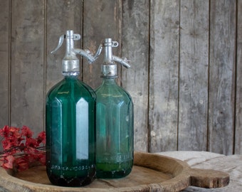 Vintage Soda Siphon Bottle