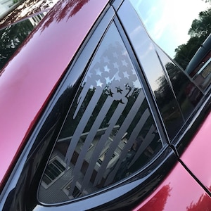Chrysler 200 2011-2017 Rear Quarter window Flag Decal