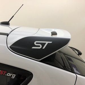 Ford Focus ST Wing Decals - Vinyl Overlays - Customizable