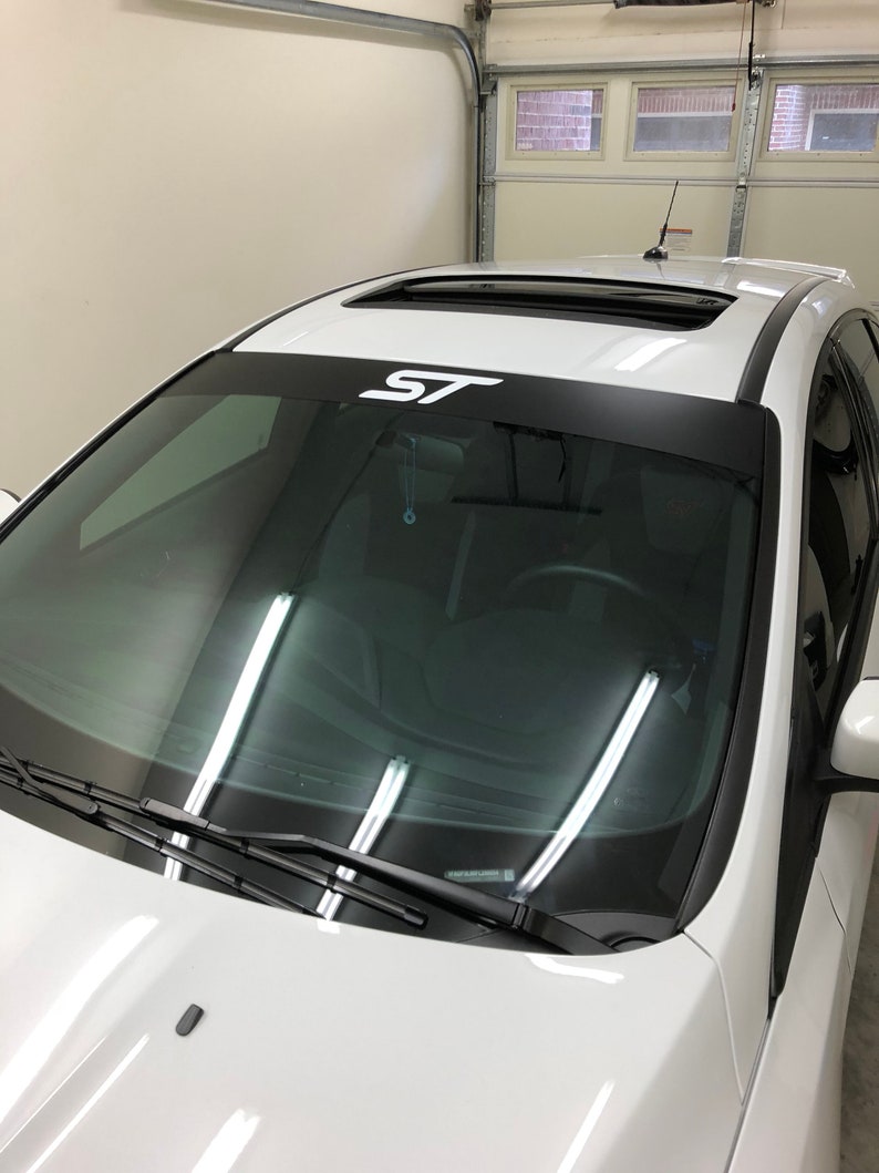 Ford Focus ST and Fiesta ST Logo for Windshield Banner Etsy