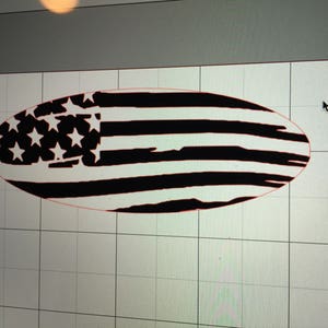 Tattered Flag Ford Overlay for Feista ST, Focus St, and Focus Rs